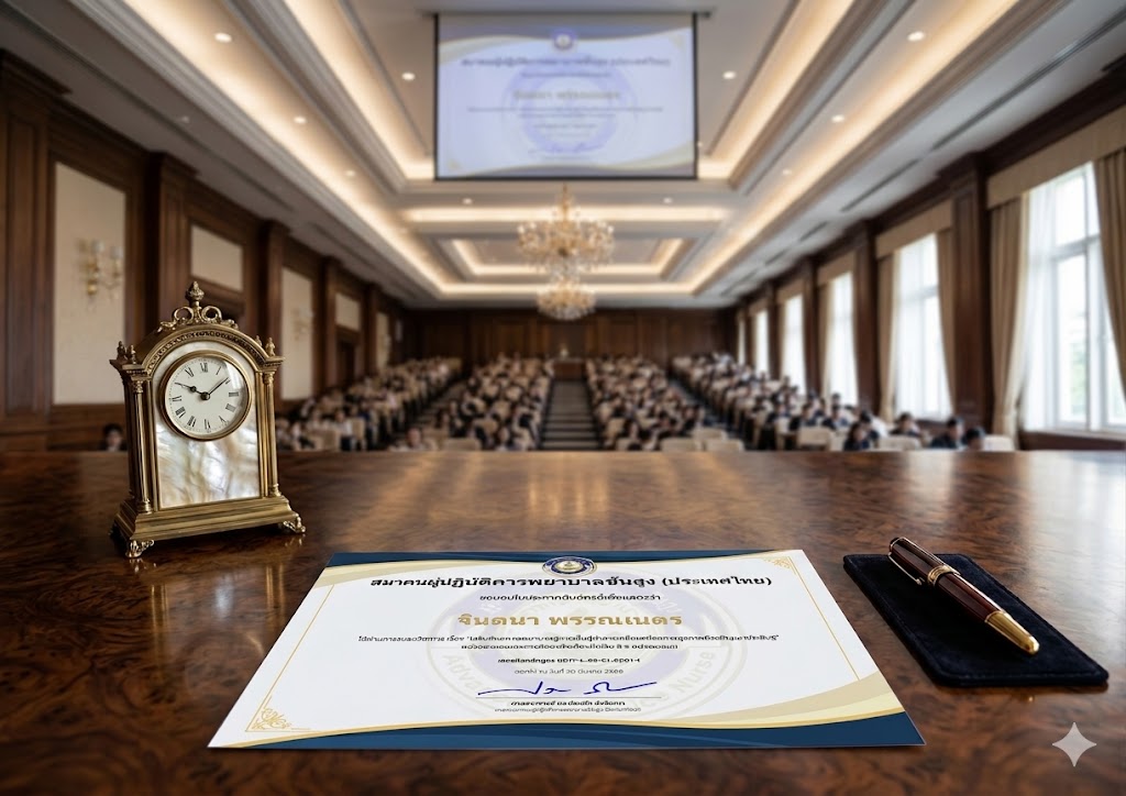 ดาวน์โหลดใบเสร็จและใบประกาศนียบัตร ประชุมวิชาการประจำปี 2569